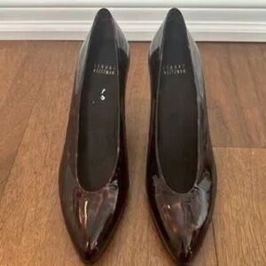 Elegant Black Patent Leather Heels